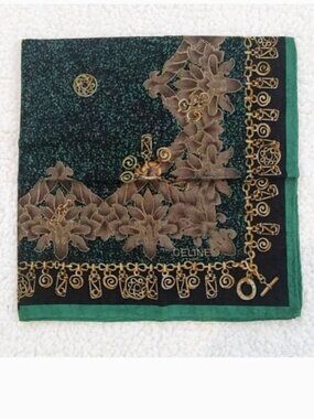 NEW Celine small scarf neckerchief